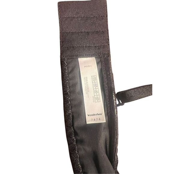 Wonderbra 38C black push up sexy bra underwire bombshell uplift - Picture 4 of 4